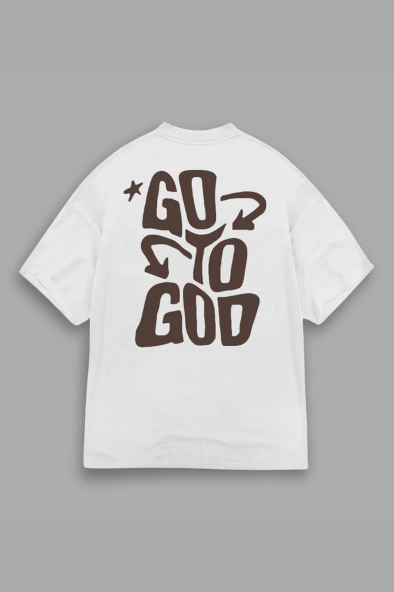 Camisa Oversized Go To God - Hace | Moda Cristã