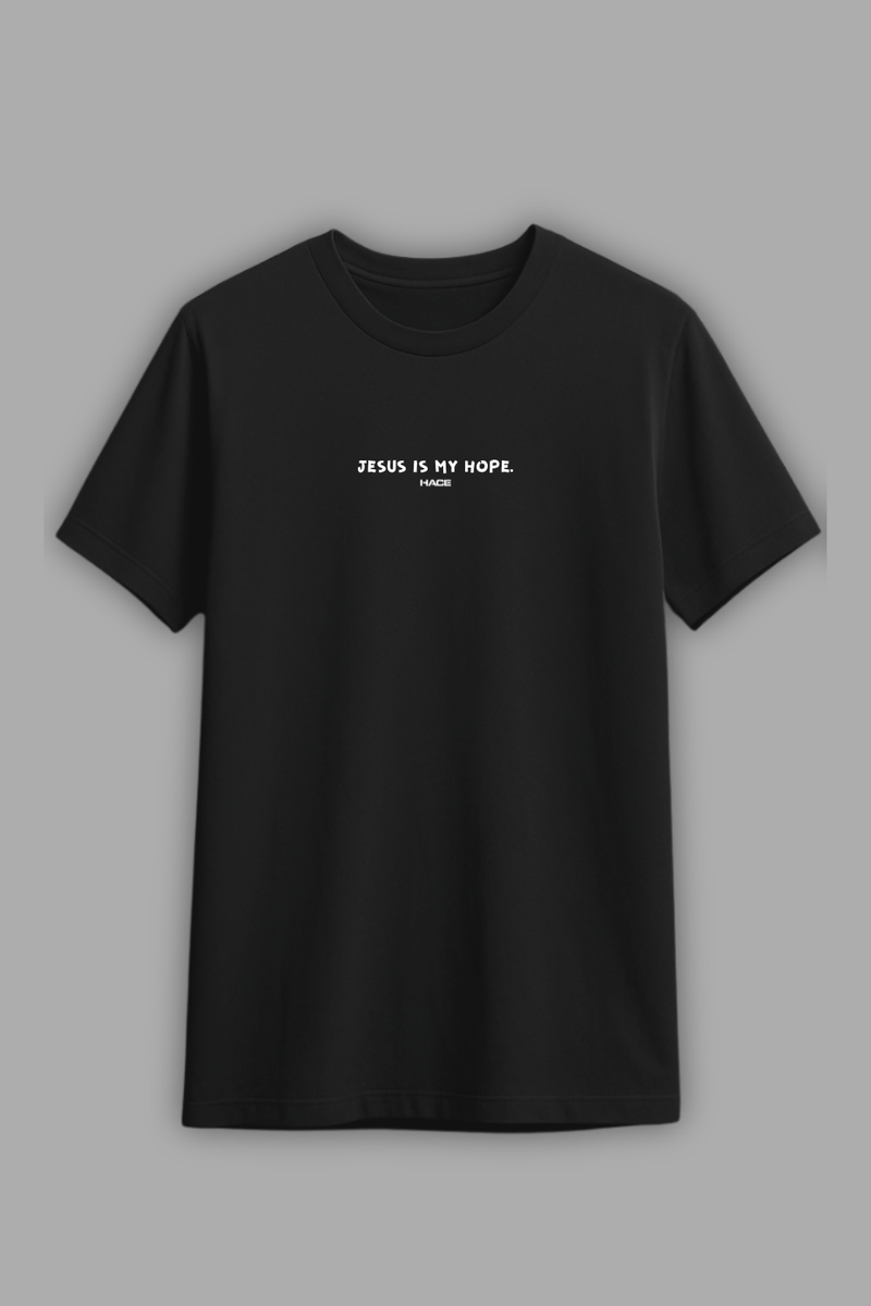 Camisa Básica Jesus is my Hope - Hace | Moda Cristã