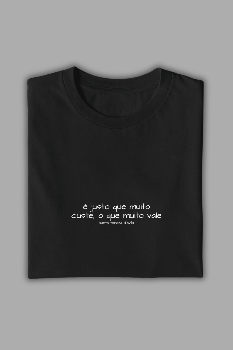 Camisa Básica Santa Tereza D'avila - Hace | Moda Cristã