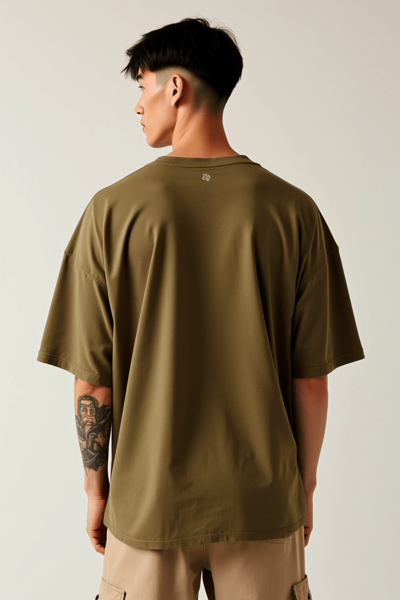 Camisa Oversized Fé acima do medo - Hace | Moda Cristã