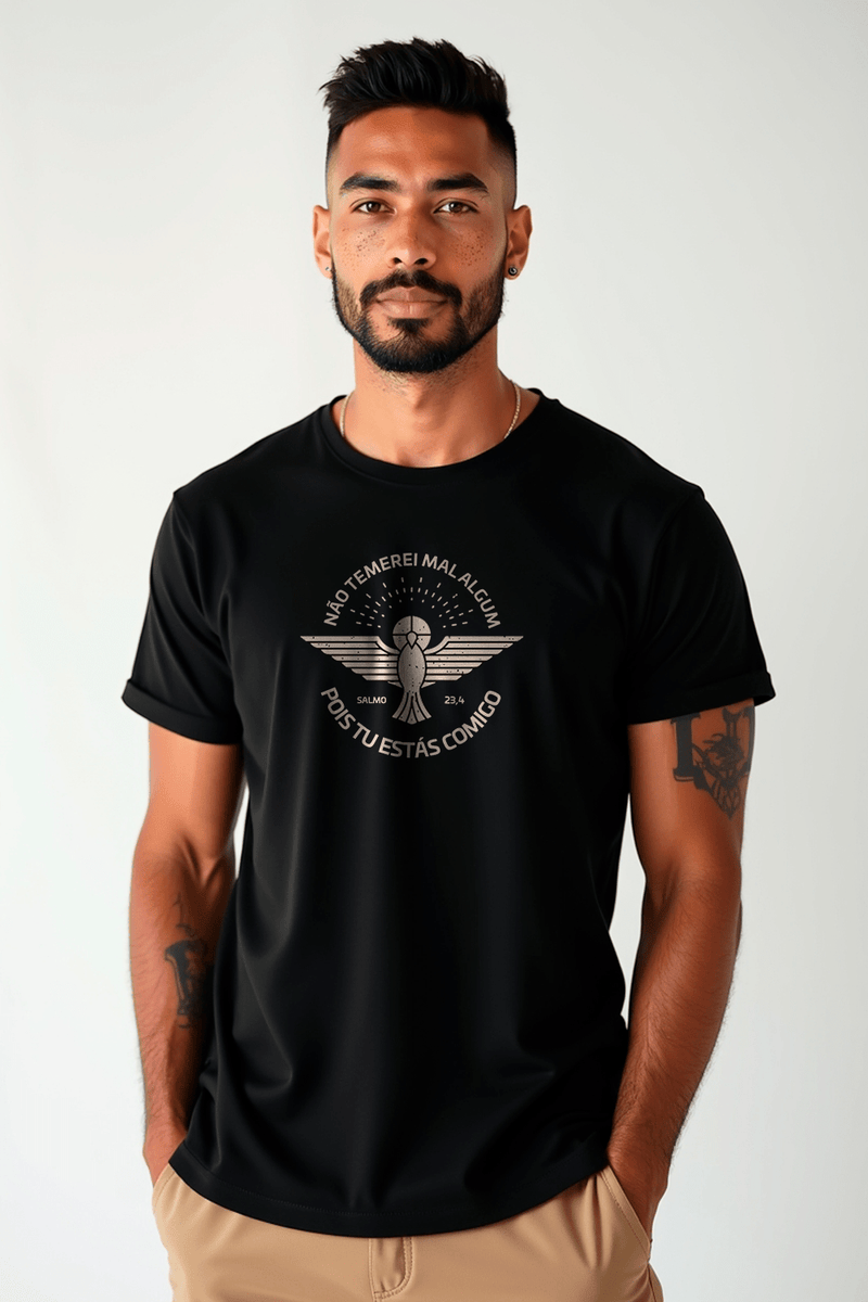 Camisa Básica Não Temerei - Hace | Moda Cristã