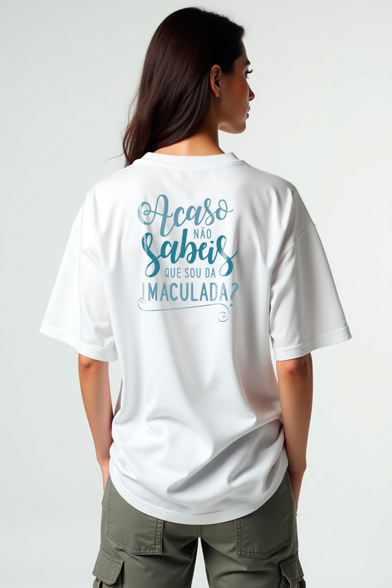 Camisa Oversized Filha Imaculada