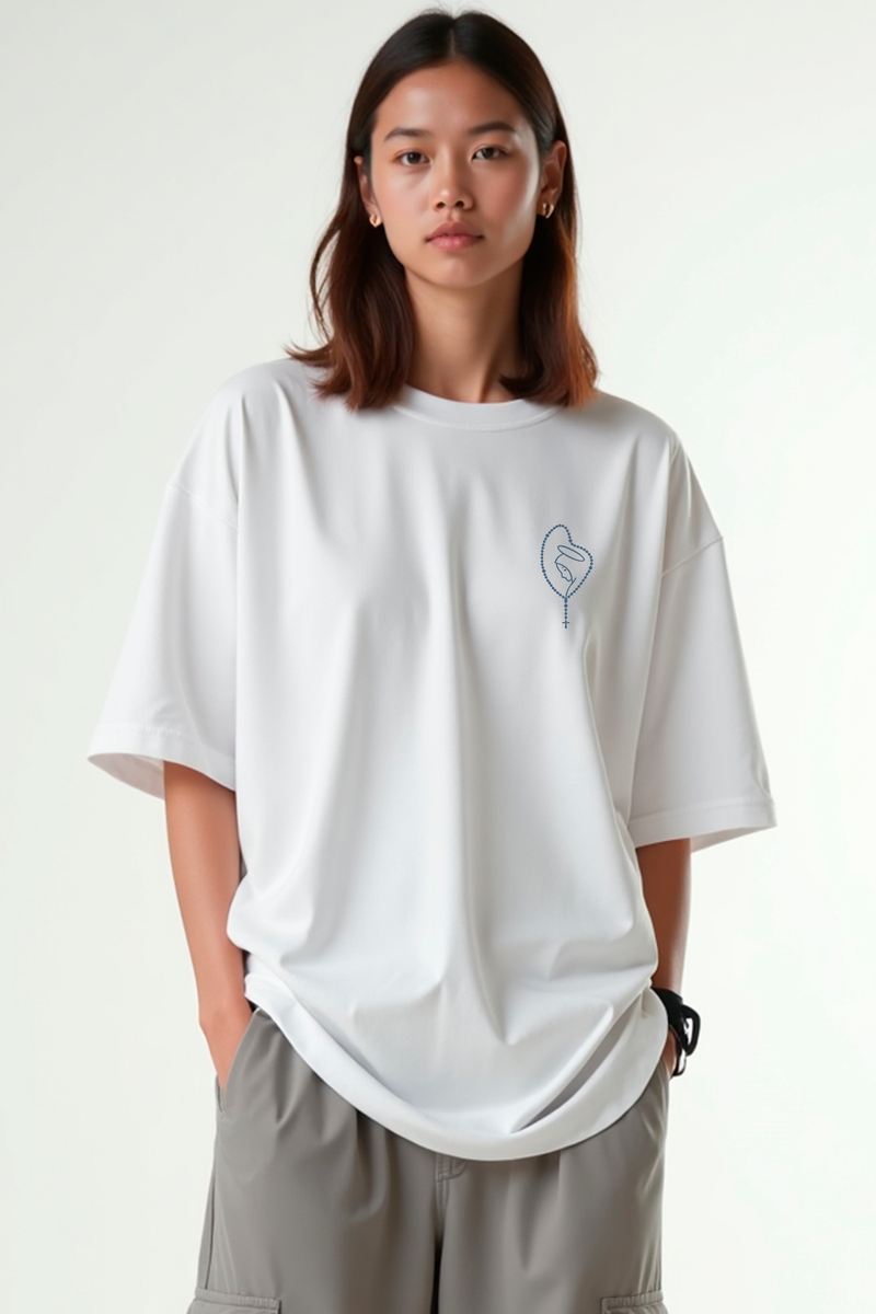Camisa Oversized Nsa de Fátima