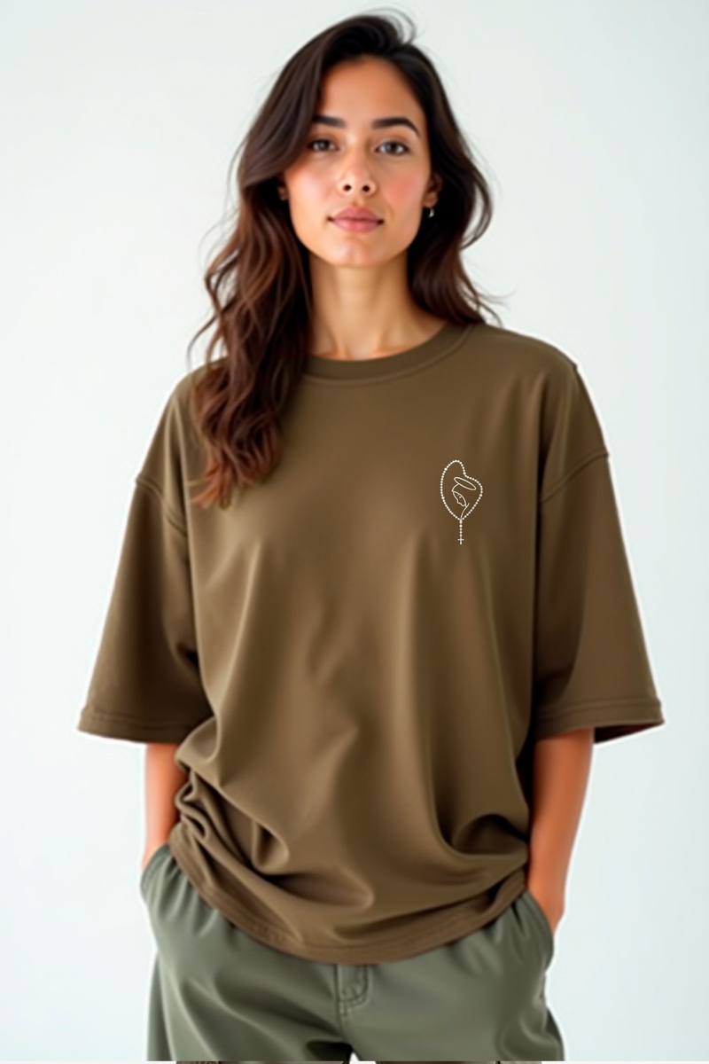 Camisa Oversized Nsa de Fátima