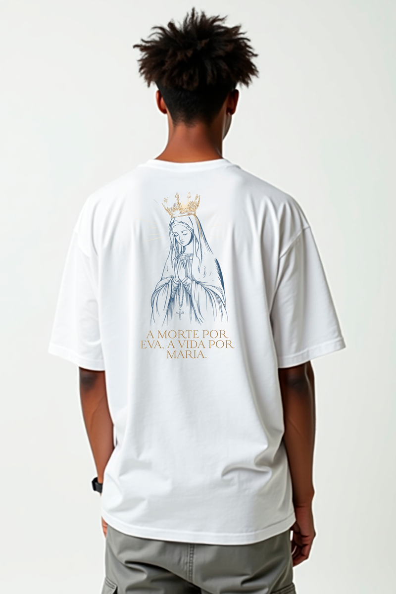 Camisa Oversized Nsa de Fátima