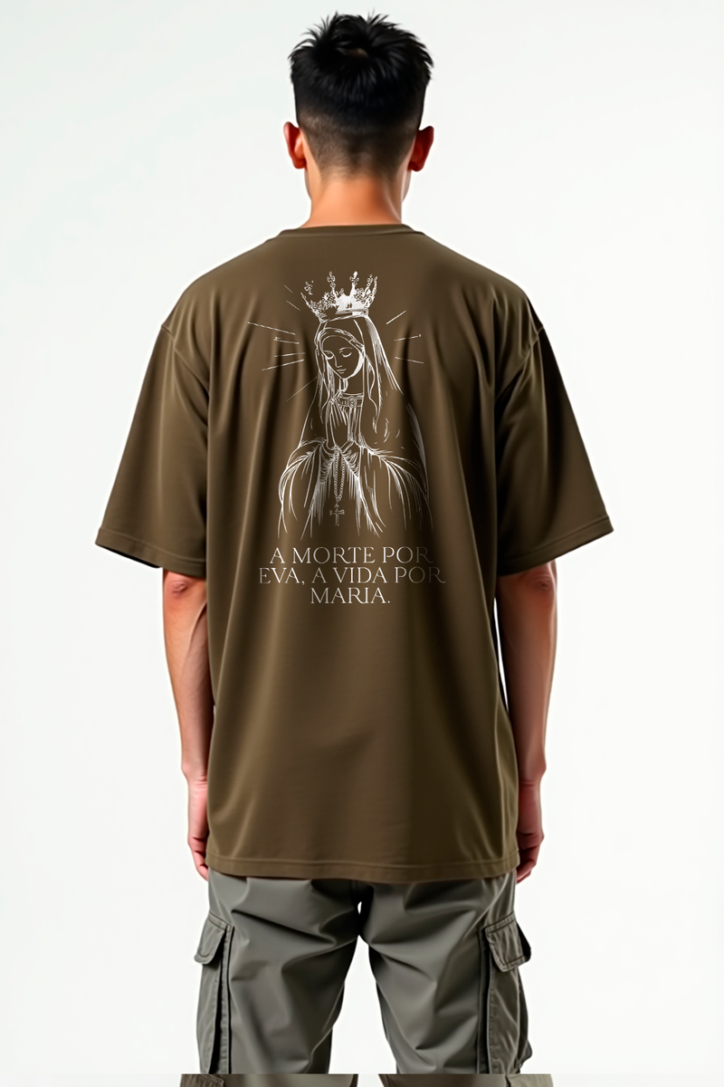 Camisa Oversized Nsa de Fátima