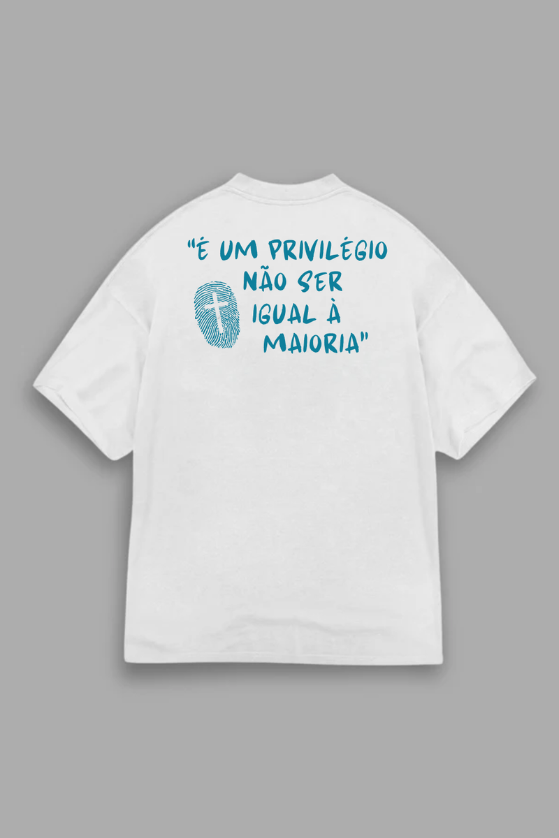 Camisa Oversized IDENTIDADE - Hace | Moda Cristã