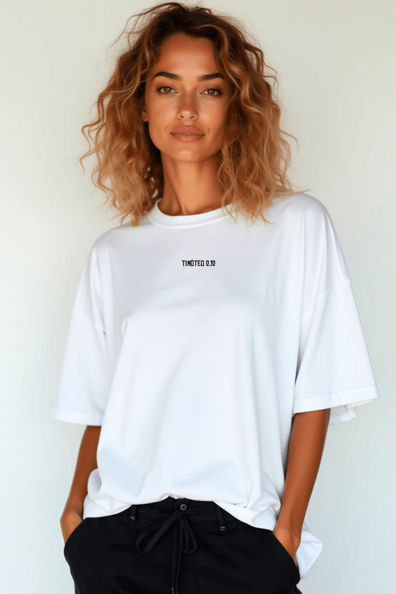 Camisa Oversized Da Cruz à Coroa - Hace | Moda Cristã