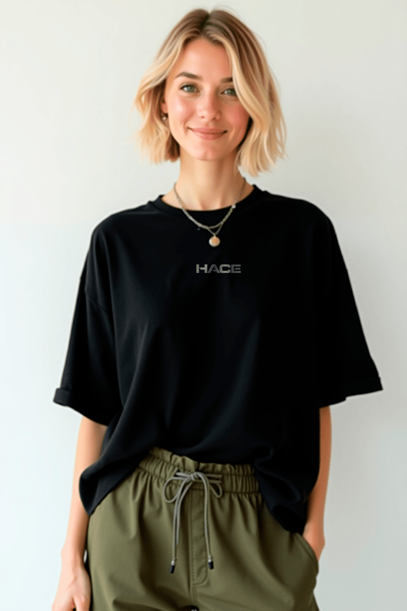 Camisa Oversized Direção do Alto - Hace | Moda Cristã