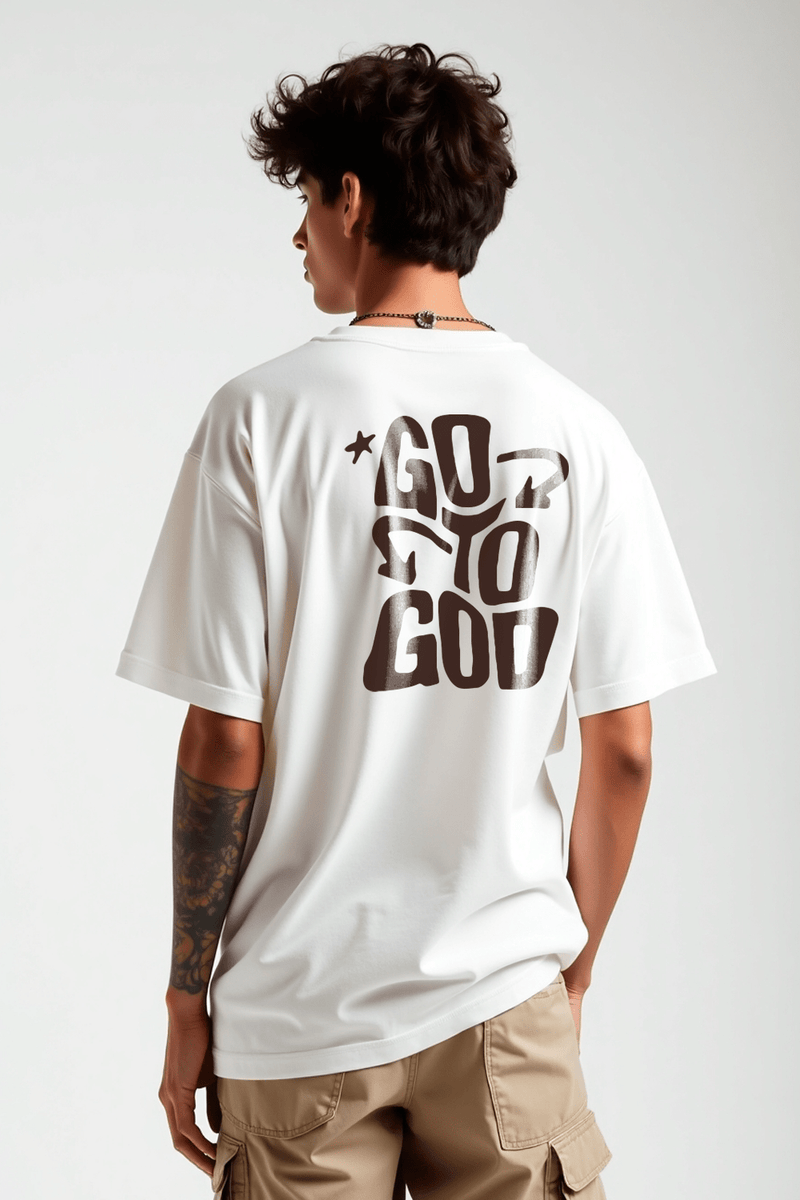 Camisa Oversized Go To God - Hace | Moda Cristã