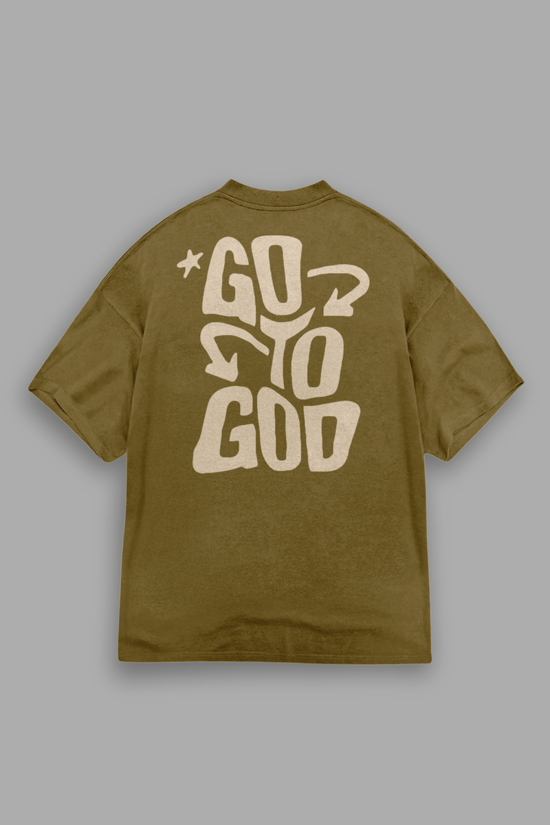 Camisa Oversized Go To God - Hace | Moda Cristã