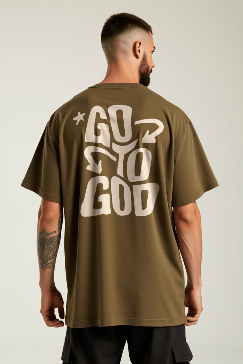 Camisa Oversized Go To God - Hace | Moda Cristã