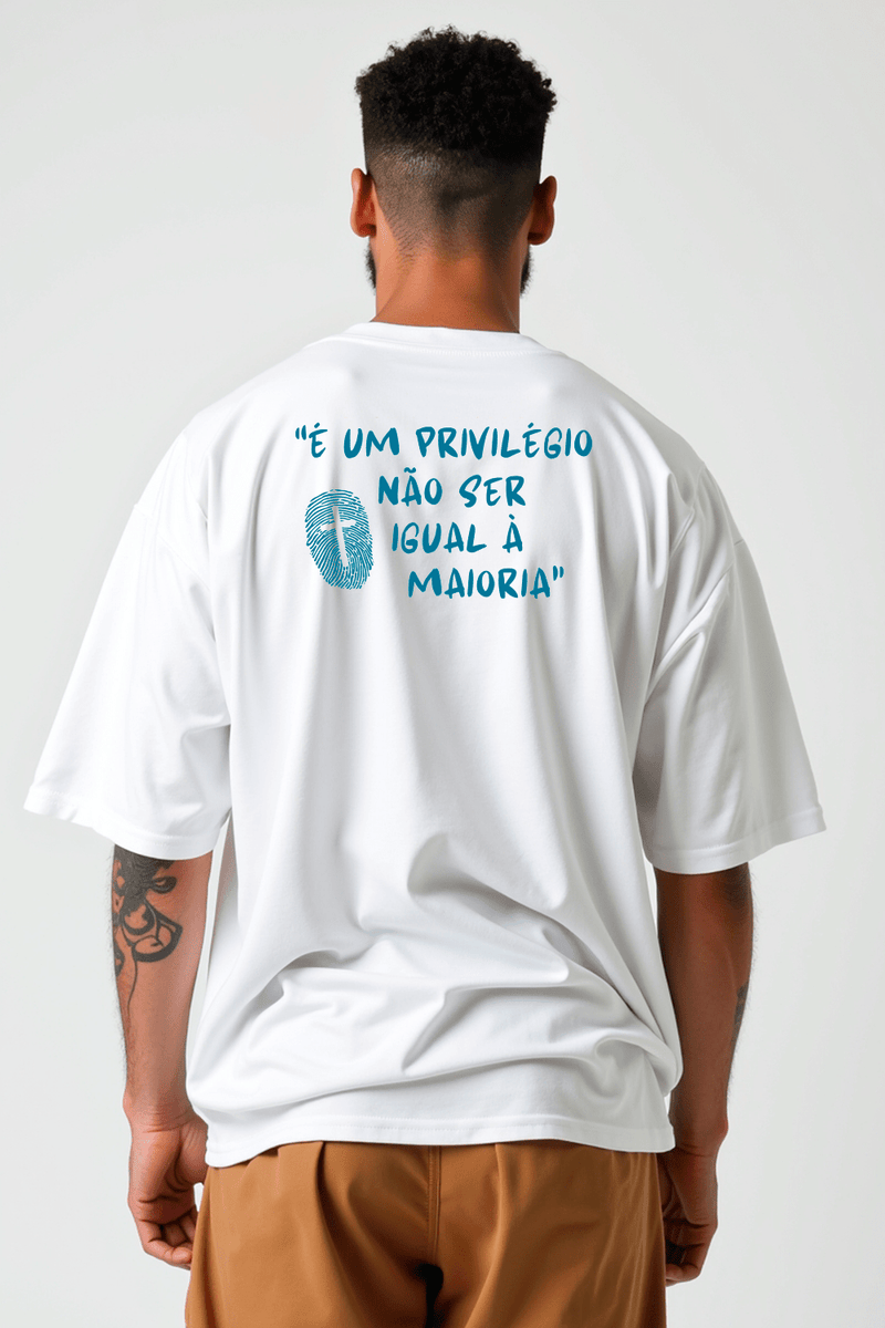 Camisa Oversized IDENTIDADE - Hace | Moda Cristã