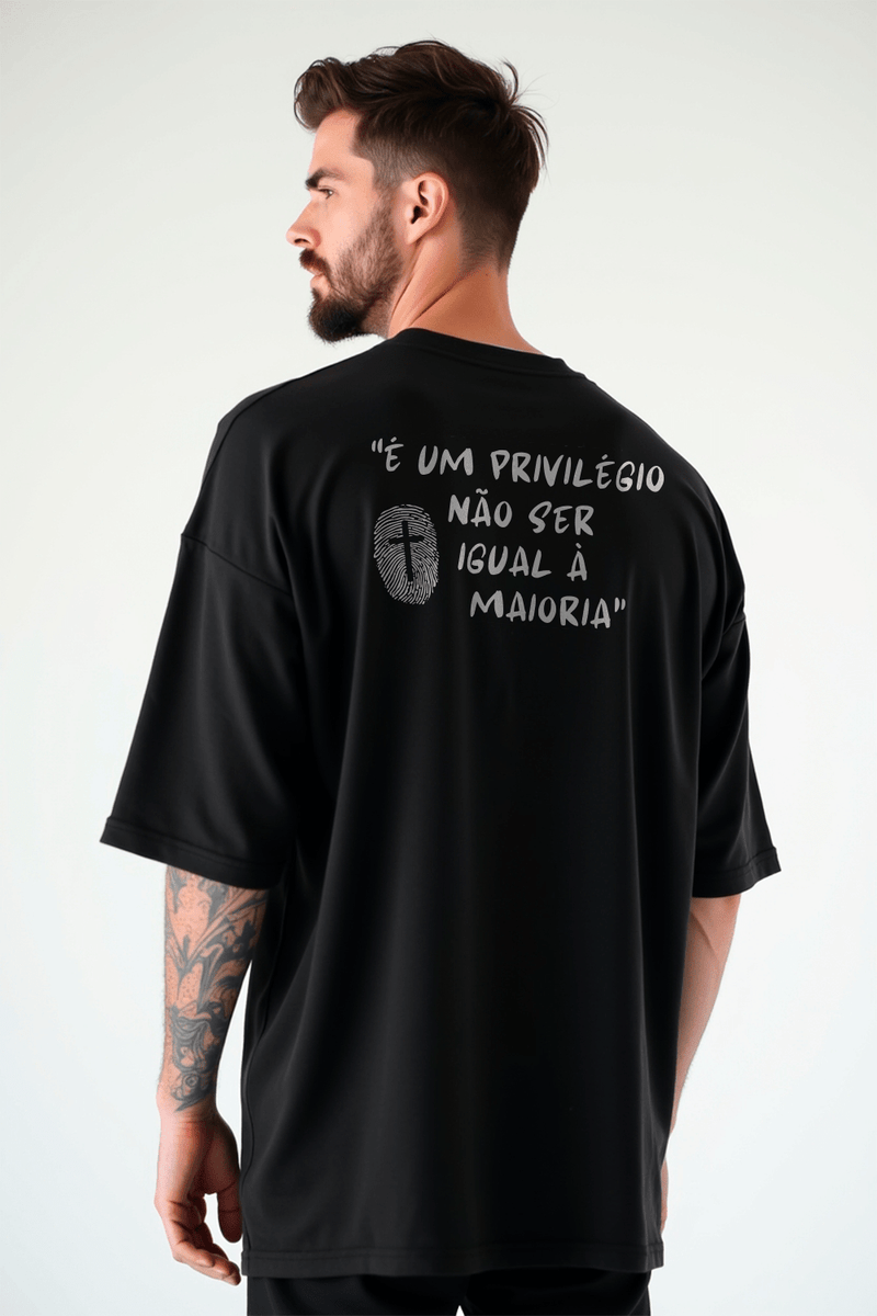 Camisa Oversized IDENTIDADE - Hace | Moda Cristã