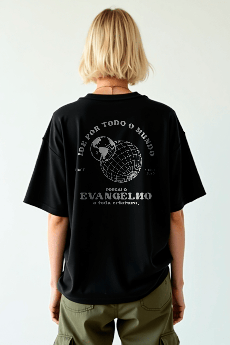 Camisa Oversized "Ide" - Hace | Moda Cristã