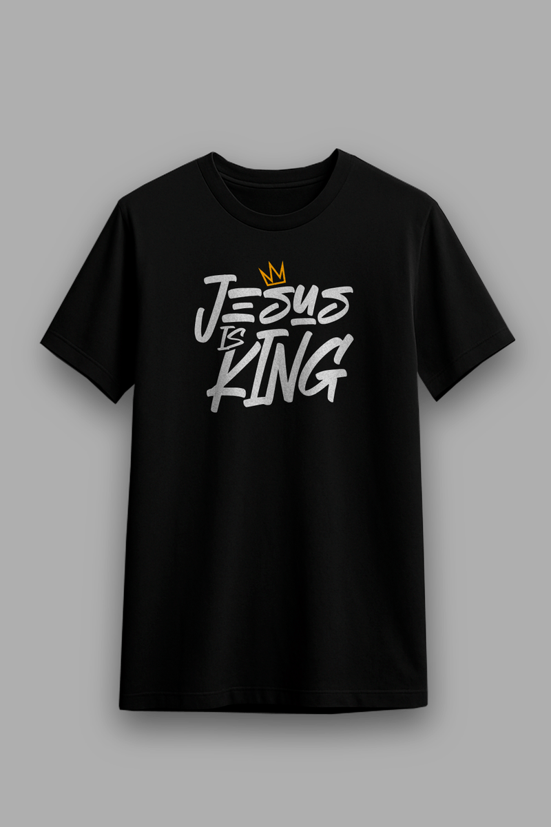 Camisa Básica Jesus is King I - Hace | Moda Cristã