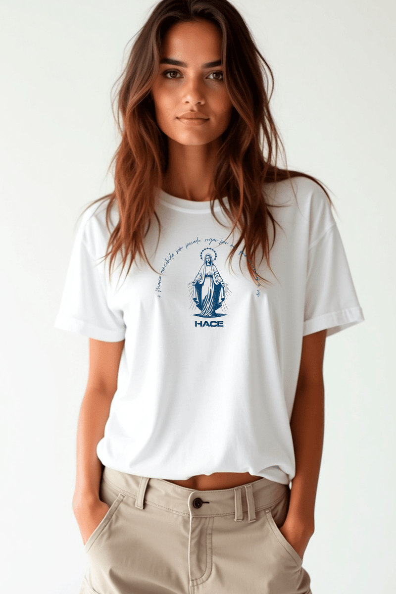Camisa Básica Nossa Senhora - Hace | Moda Cristã