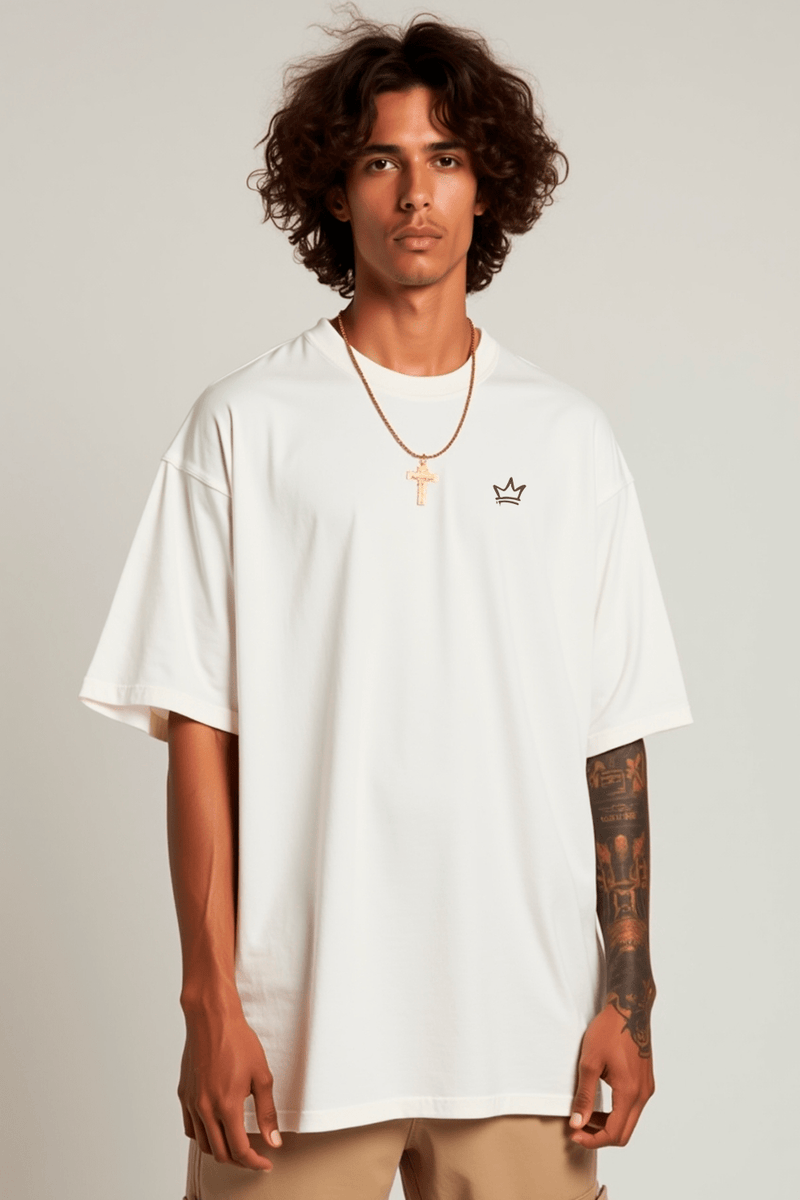 Camisa Oversized Orai Sem Cessar - Hace | Moda Cristã