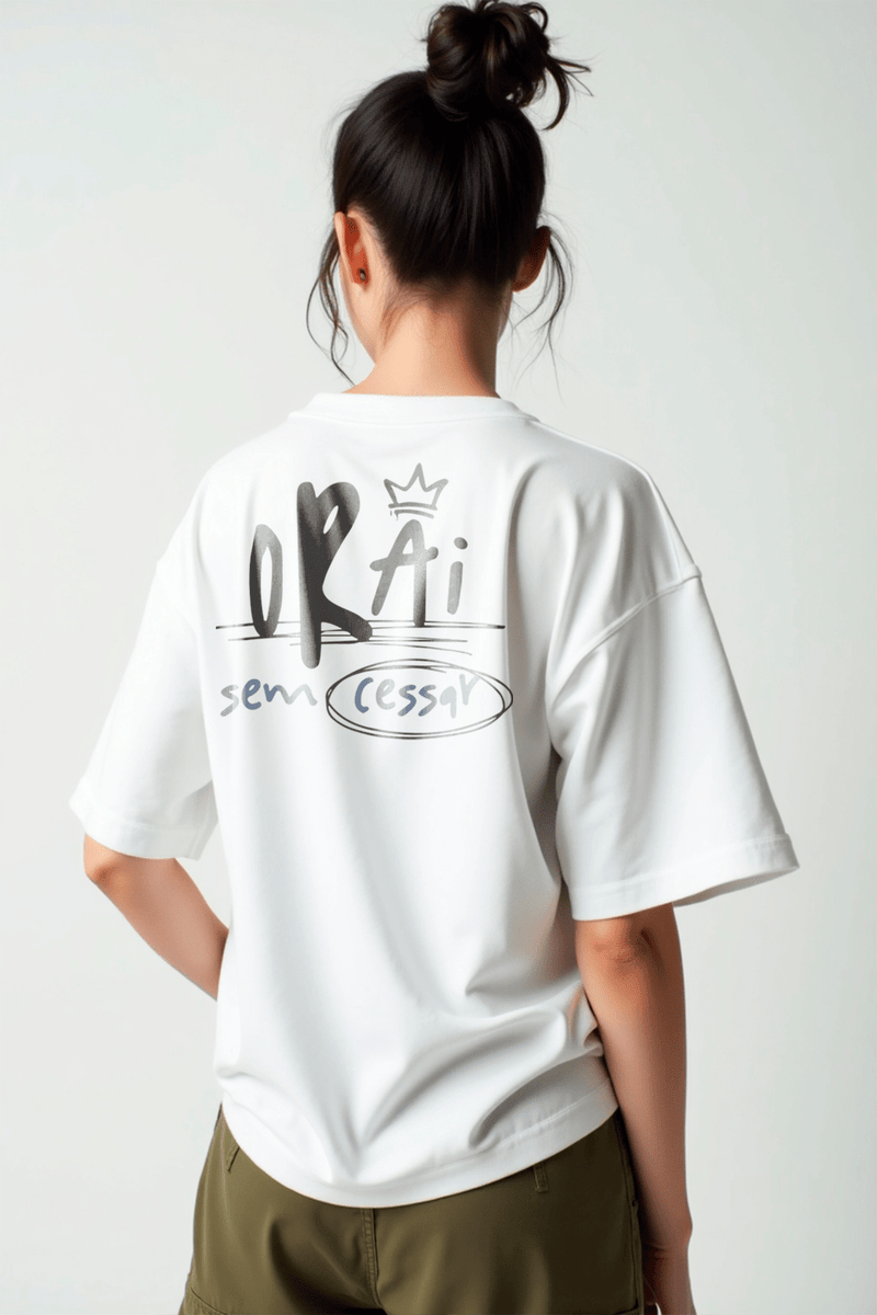 Camisa Oversized Orai Sem Cessar - Hace | Moda Cristã