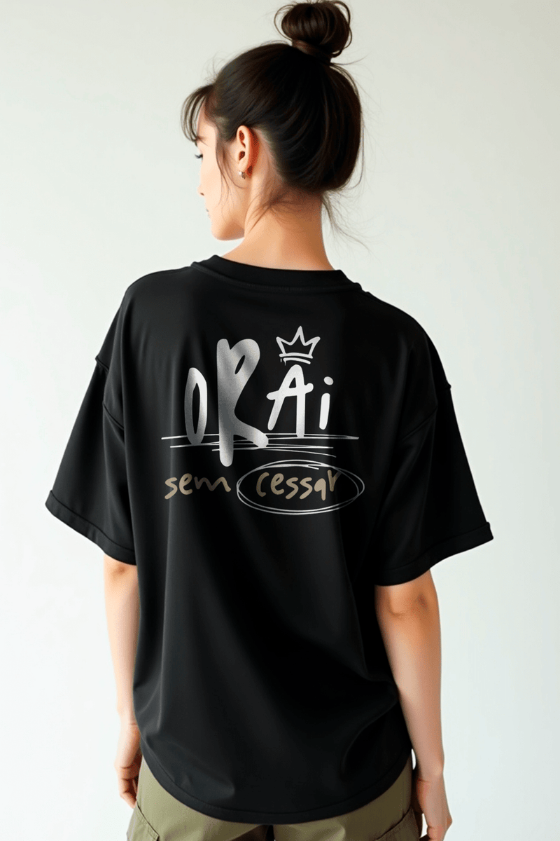 Camisa Oversized Orai Sem Cessar - Hace | Moda Cristã