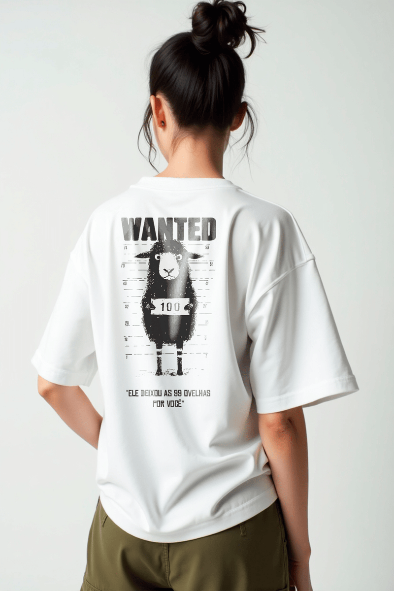 Camisa Oversized Ovelha