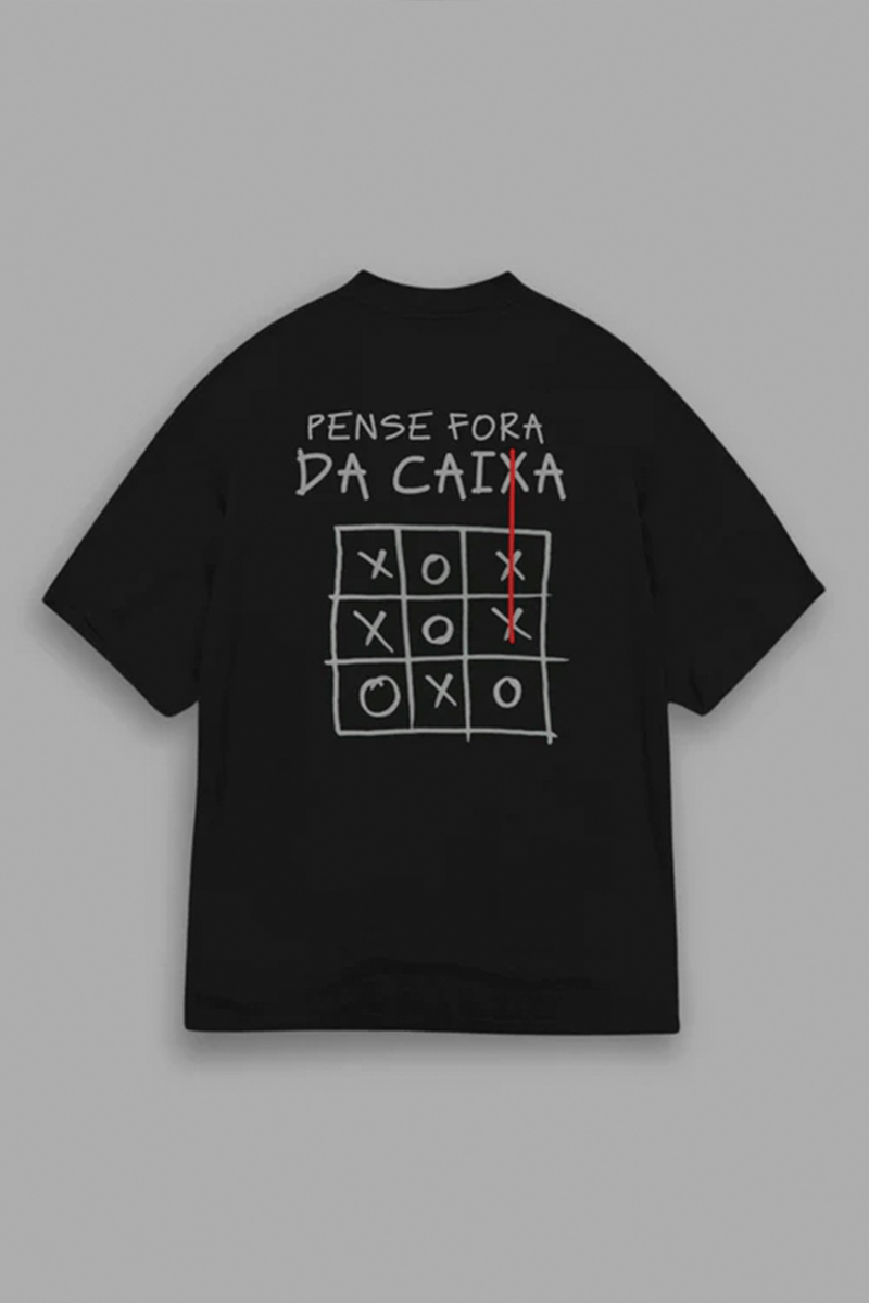 Camisa Oversized Pense Fora da Caixa - Hace | Moda Cristã