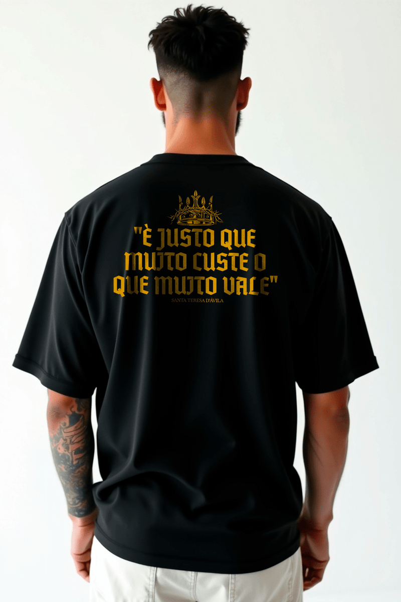 Camisa Oversized Preço Justo - Hace | Moda Cristã